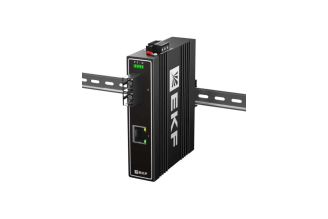 Медиаконвертер EKF TSX-MC1-1GX1GT-SC 10/100Base-TX в 100Base-X, SC, 1550 нм
