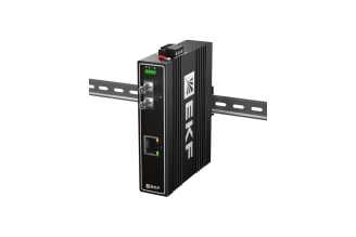 Медиаконвертер EKF TSX-MC1-1GX1GT-ST 10/100Base-TX в 100Base-X, ST, 1550 нм