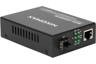 Конвертер NIKOMAX UTP-SFP 10/100/1000 Мбит/с в 1000 Мбит/с rev2 GL-MC-UTPG-SFPG-F.r2