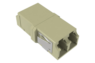 Оптический адаптер DKC LC/UPC duplex OM2 бежевый RNFA50DLC