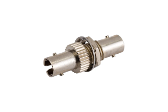 Оптический проходной адаптер ST-ST Hyperline FA-S00Z-ST/ST-N/BK-SL Single Mode simplex 243942