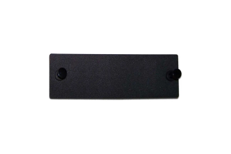 Панель-заглушка Hyperline FO-FR-W140H42-BK, черная, 250388