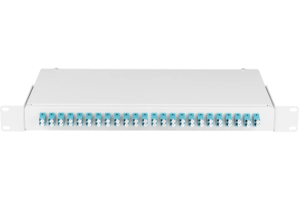 Настенный оптический кросс NIKOMAX на 48 портов LC/UPC NMF-RP48LCUS2-WS-ES-1U-GY