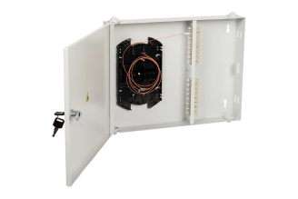 Оптический настенный кросс ITK FOBX16-N-12LCUD09 LC duplex, 12 портов, OS2