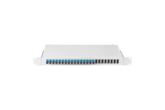 Оптический кросс NIKOMAX 19 1U SC NMF-RP16SCUS2-WS-ES-1U-GY на 24 разъема