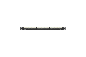 Патч-панель DKC 19" 1U Cat5e 24 порта RJ-45 экранированная RN5PPF24