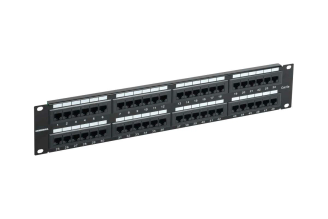 Патч-панель GENERICA PP48-2UC5EU-K05-G 2U Cat.5e UTP на 48 портов