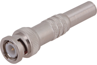 Разъем штекер bnc REXANT под пайку с пружиной металл (универсальный) 05-3075