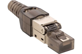 Коннектор EKF TERACOM pro полевой заделки RJ-45 (8p8c), экранированный, stp, для кабеля cat.6 TRP-PLUG-6STP-FST