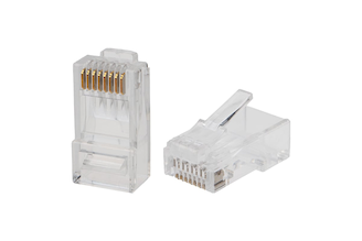 Разъем REXANT RJ-45(8P8C), под витую пару, UTP, CAT 6 05-1031-4