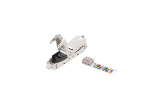 Проходной адаптер Hyperline CA3-IDC-C6A-SH-F-SL IDC 431371