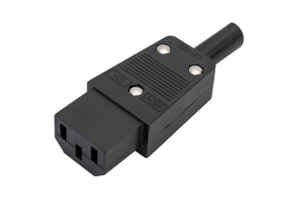 Сетевое гнездо Pro Legend PL2299, 3 PIN, на кабель, 250 В, 10 А