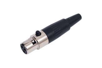 Разъем mini XLR 3P гнездо Pro Legend PL2197 на кабель