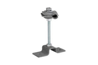 Держатель проводника EKF на горизонтальную и вертикальную поверхность, L=80мм, Ni PROxima lp-35080-ni