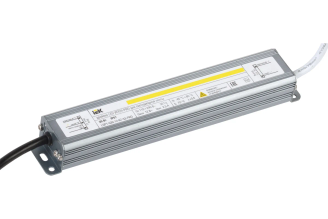Драйвер IEK LED ИПСН-PRO 30 Вт 12 В IP67 LSP1-030-12-67-33-PRO