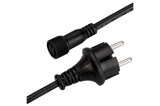 Шнур питания Ardecoled ARD-CLASSIC-BALL-LIVE-1.5M Black 025652