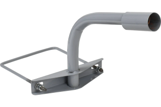 Кронштейн IEK КНО-1 D=48 L=350 на опору серый LDKU0D-CR-48-0350-11-K03