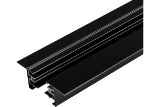 Трековый шинопровод Arlight LGD-2TR-TRACK-F-1000-BK-M 1 м 038672