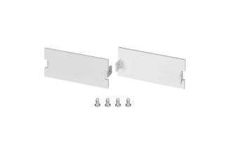 Заглушка Arlight FLOOR60 глухая белая 1 комплект 046417
