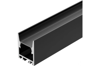 Профиль Arlight PDS-ZM-COMFY-2000 ANOD BLACK 2 м 032856