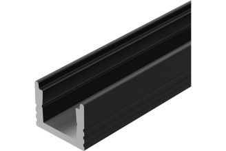 Профиль Arlight SL-MINI-8-H6-2000 ANOD BLACK 2 м 030522