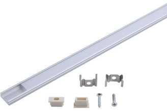 Алюминиевый накладной профиль Gauss LED прямой 2 м BT411