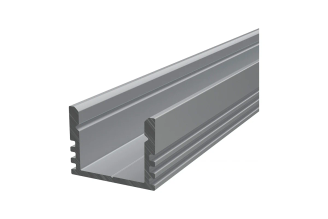 Профиль для светодиодных лент REXANT алюминиевый накладной 16x12 мм 2 м 146-201