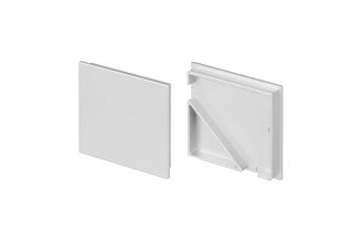 Заглушка Arlight KANT-H55 SQUARE глухая серебро 1 комплект 044616