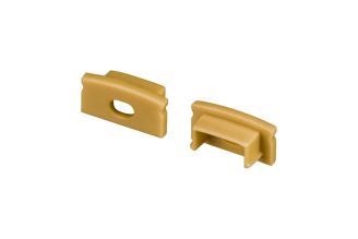 Заглушка Arlight LINE-1708 GOLD с отверстием, комплект 039993