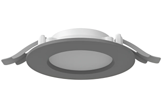 Аварийный светодиодный светильник VARTON DL-01 Slim 100 мм 8 Вт 4000 К серый V1-RF-70011-10A00-6500840