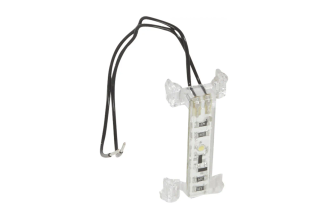 Световой индикатор Legrand для двухполюсного выключателя/переключателя Etika 0,15мА 230В 665090