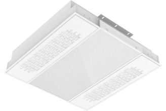 Встраиваемый светодиодный светильник VARTON Bioguard с UV-блоком DALI и призмой V1-C0-0UV70-10PRD-4003065