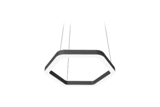 Светодиодный светильник VARTON Enso G 580x520x40 мм 39 Вт 3000 К RAL9005 V1-R0-9G523-30000-2003930