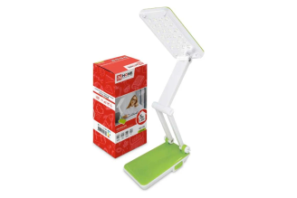 Настольный светодиодный светильник IN HOME ССО 12З аккумуляторный 6 Вт 6500 К 360 Лм зеленый 4690612034256
