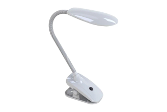 Настольный светильник на прищепке Uniel TLD-546 White UL-00002234
