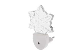 Светодиодный ночник REXANT СНЕЖИНКА ХАМЕЛЕОН свечение мультиколор 7 цветов 75-0317