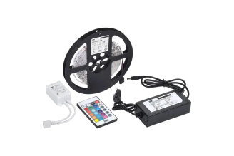 Комплект светодиодной подсветки IEK RGB 5 м IP20 LSR2-3-060-20-1-05-S2