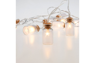 Светодиодная гирлянда NEON-NIGHT Баночки 1.5м 10 LED 2хАА 303-096