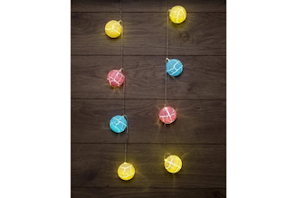 Светодиодная гирлянда NEON-NIGHT Карамельки 1.5м 10 LED, прозрачный провод, тёплый-белый 303-082