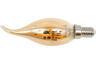 Филаментная лампа IEK LLF-CB35-5-230-30-E14-CLG CB35 золото 5 Вт E14 2700 К