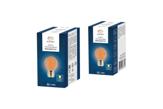Ретро-лампа Neon-Night Filament G45 E27 2 Вт 601-802