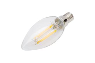 Филаментная лампа Osram DIM LED Star B свеча 5Вт E14 2700К 4058075230354