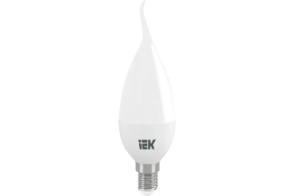 Лампа IEK LED CB35 свеча на ветру 7 Вт 3000 К E14 LLE-CB35-7-230-30-E14