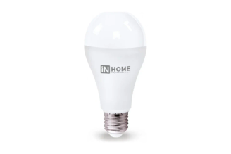 Светодиодная лампа IN HOME LED-A65-VC 4690612052526, E27, 25 Вт, 4000 К, 4 шт