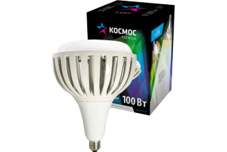 Светодиодная лампа КОСМОС PREMIUM HWLED 100 Вт E40 6500 К KHWLED100WE4065