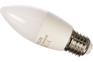 Светодиодная лампа Volpe LED-C37-11W/DW/E27/FR/NR, форма свеча, матовая UL-00003813