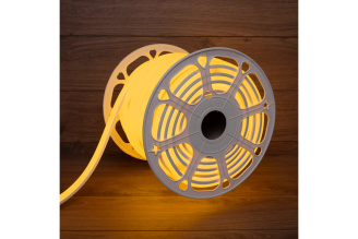 Гибкий неон Neon-Night LED SMD форма-D 16х16 мм желтый, бухта 50 м 131-081