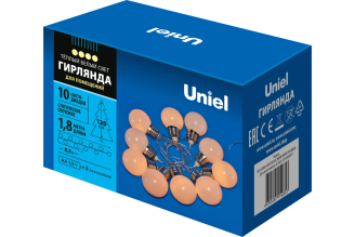 Светодиодная гирлянда Uniel Лампочки ULD-S1800-010/STB/3AA 1.8 м UL-00008421