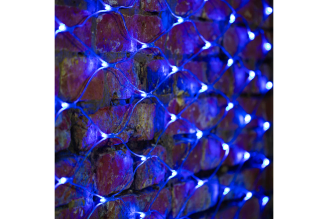 Гирлянда Neon-Night сеть 2x1,5 м 288 LED синий динамичный режим 215-043