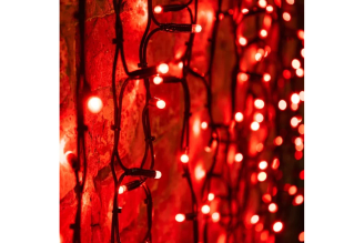 Гирлянда занавес Neon-Night 237-122, 2х1,5 м, 360 LED, красная